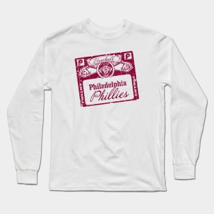 Vintage Phillies Beer Long Sleeve T-Shirt